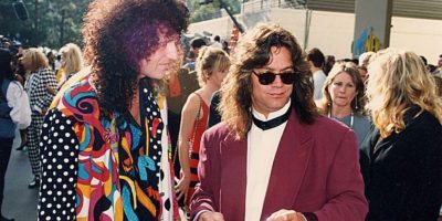 Eddie Van Halen and Brian May