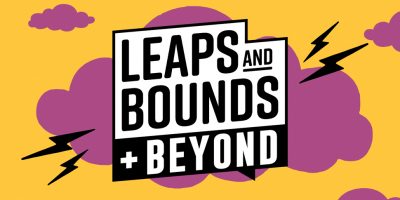 Image of the Leaps And Bounds + BEYOND logo