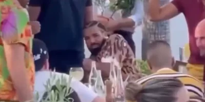 Drake dodging bees st tropez