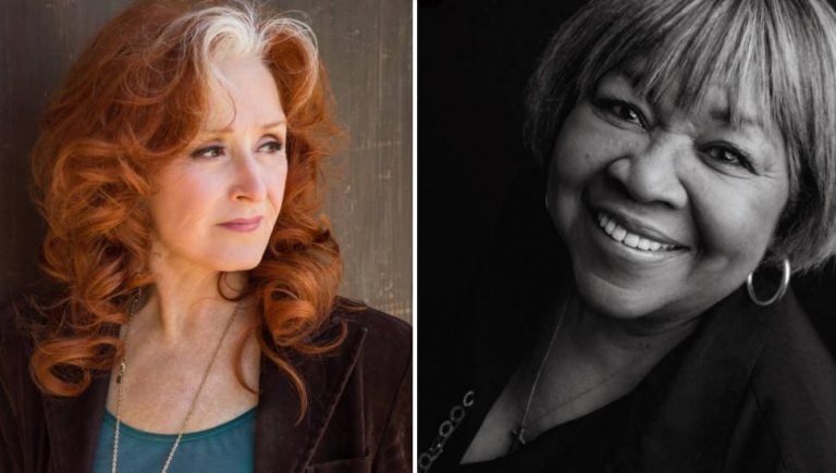 Image of Bonnie Raitt and Mavis Staples