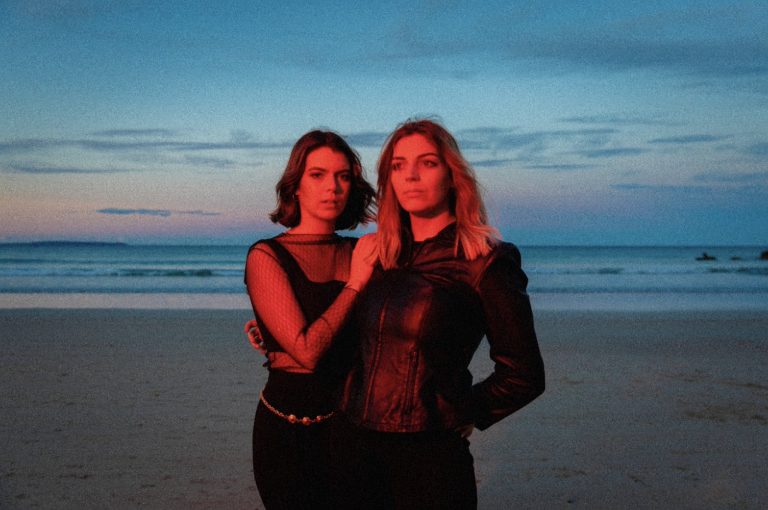 Sisters Grace (left) and Lily Richardson (right) of the Sydney band 'Clews'