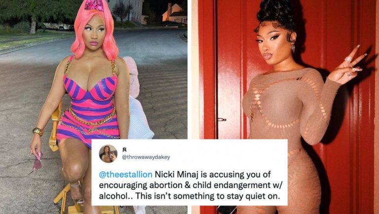 Nicki Minaj says someone told her to abort her baby