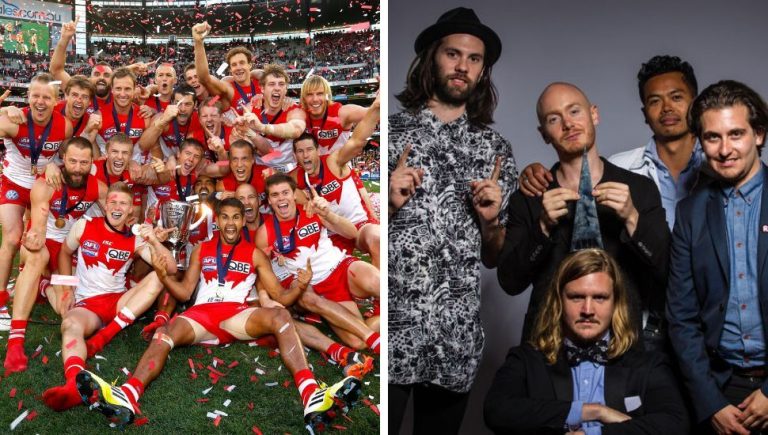 Are The Temper Trap the Sydney Swans' Grand Final good luck charm?