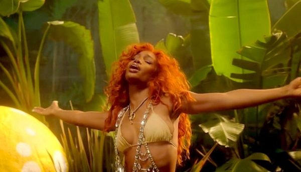 SZA is celebrating being weed-free for one year