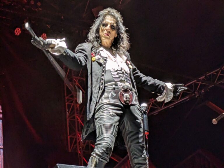 Alice Cooper performs at Pandemonium Rocks 2024