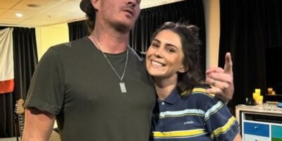 Tom DeLonge and Amy Shark