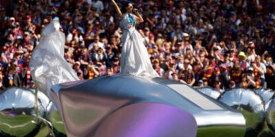 Katy Perry at the 2024 AFL Grand Final