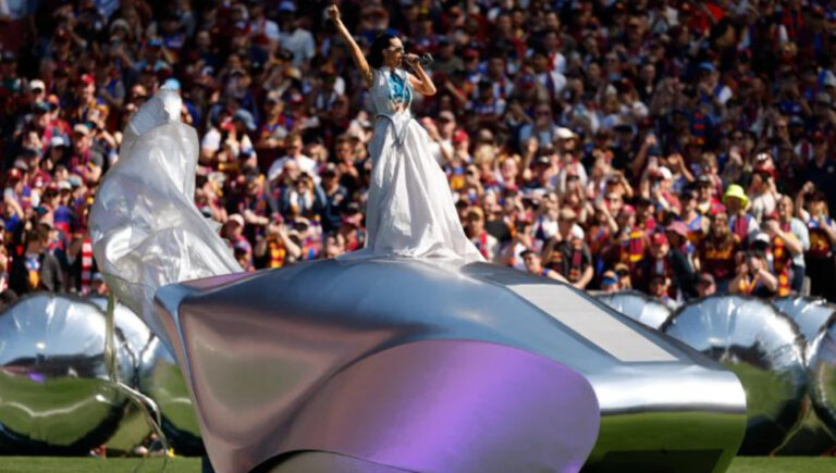 Katy Perry at the 2024 AFL Grand Final