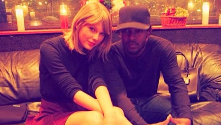 Taylor Swift and Kendrick Lamar