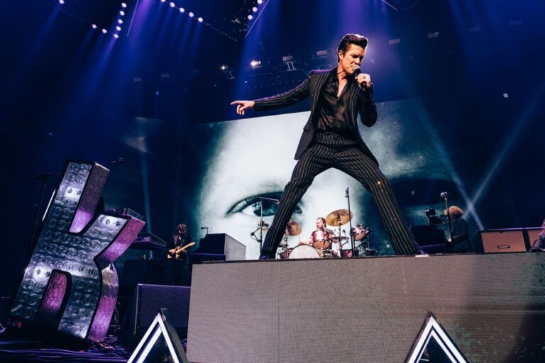 The Killers at Rod Laver Arena on 12 December 2024. Picture: Chris Phelps.