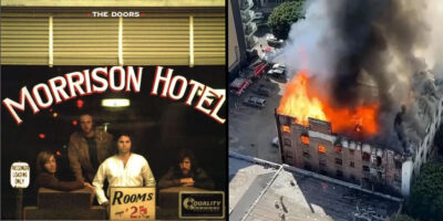 The Morrison Hotel, made famous by The Doors, has been gutted by fire