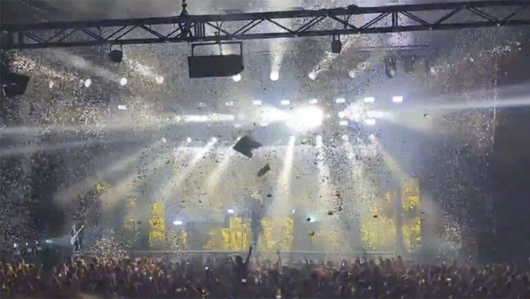 Chunks of ceiling fell onto punters at Bad Omens in Melbourne