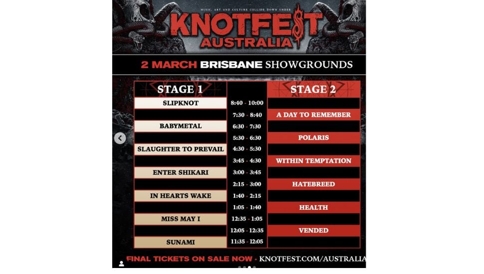 Knotfest Bris