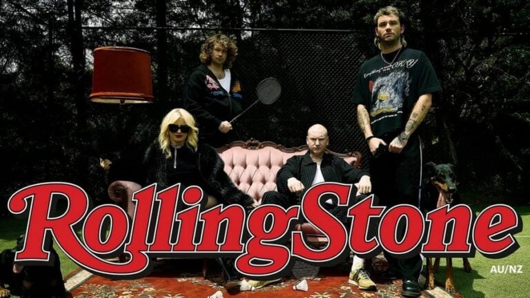 Amyl and the Sniffers Rolling Stone AU/NZ cover shoot