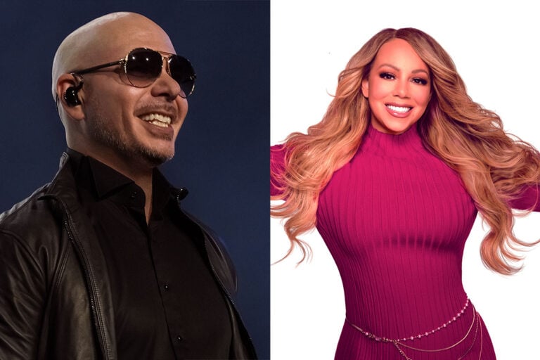 Pitbull and Mariah Carey