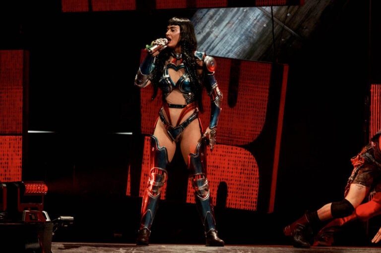 Katy Perry performs on Australian tour
