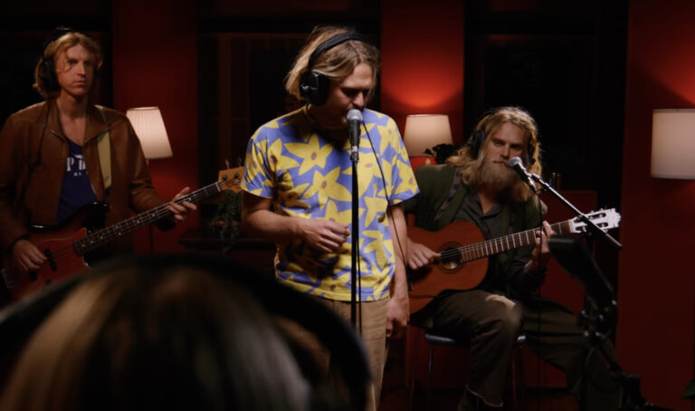 Babe Rainbow in triple j's Like A Version studio