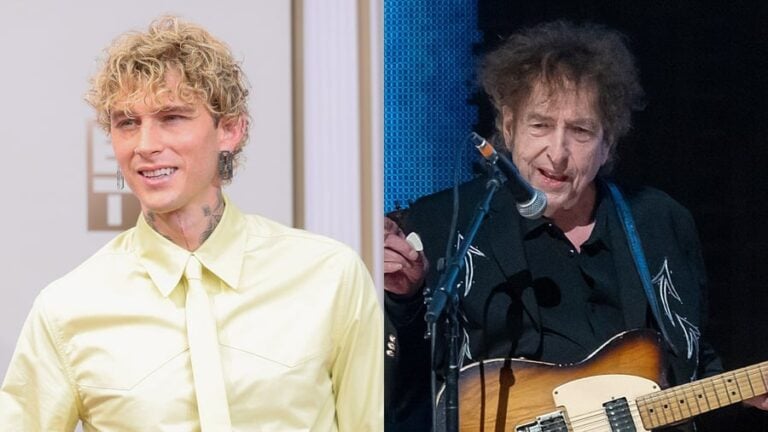 Machine Gun Kelly and Bob Dylan
