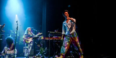 Jacob Collier performing at the Enmore Theatre