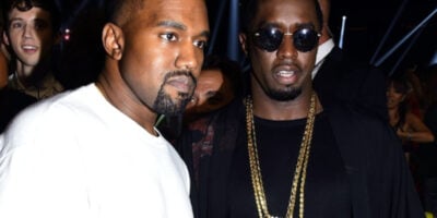 Kanye West and Sean 'Diddy' Combs prior to Combs' arrest
