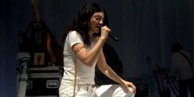 Lorde Performing at Glastonbury