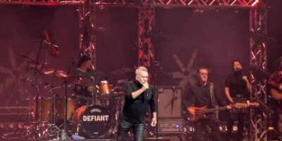 Jimmy Barnes performs at the Palais Theatre, Melbourne