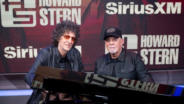 Billy Joel and Howard Stern