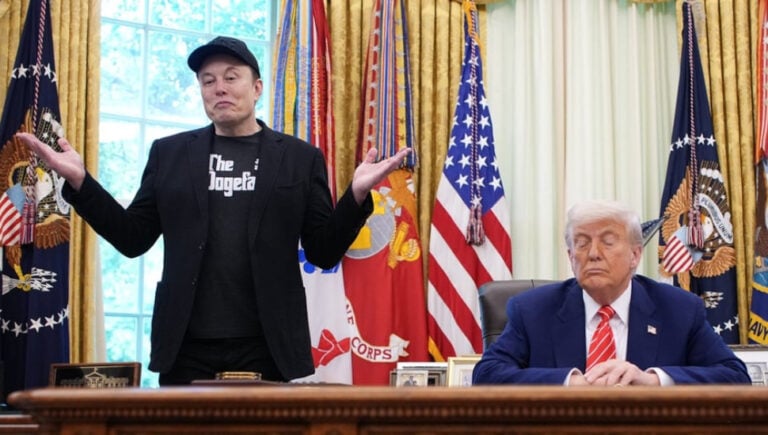 Elon Musk and Donald Trump