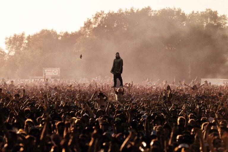Fans at Oasis' Manchester gig