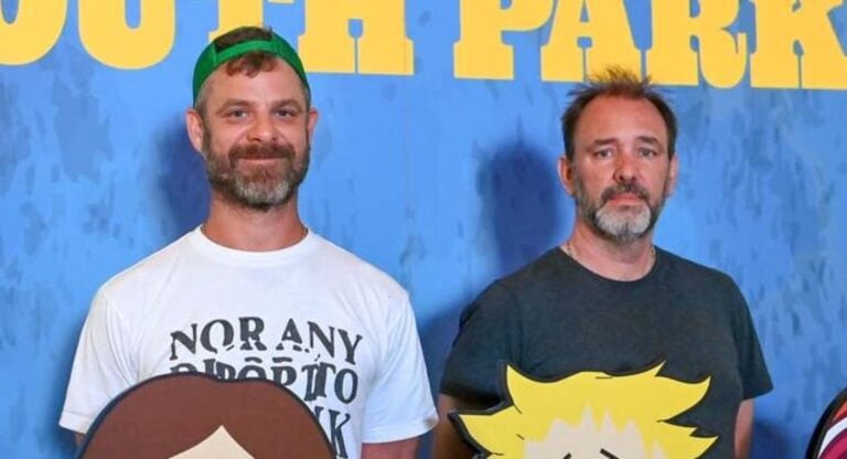 South Park creators Trey Parker and Matt Stone.