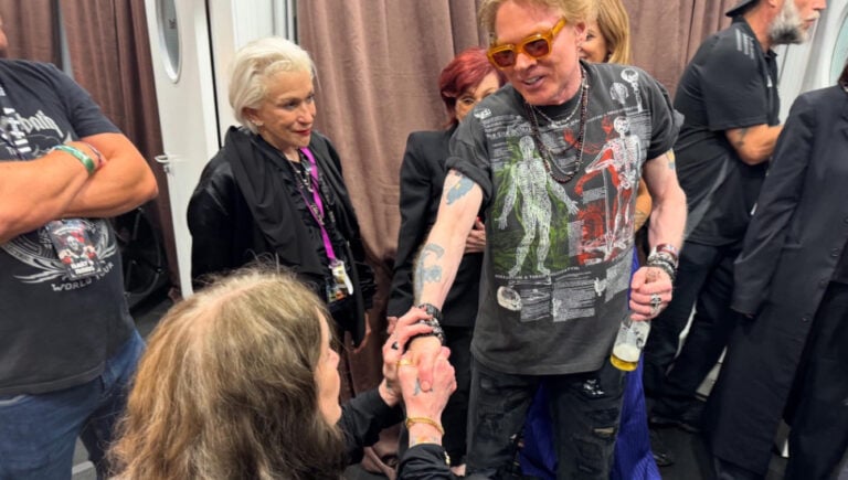 Ozzy Osbourne meets Axel Rose