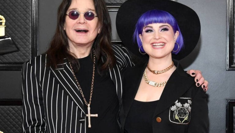 Ozzy and Kelly Osbourne