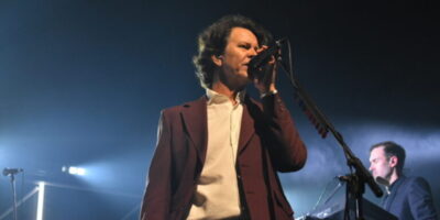 Bernard Fanning playing at The Forum in Melbourne