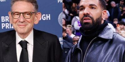 Lucian Grange (left) and Drake (right)