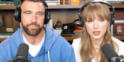 Taylor Swift on Travis Kelce's podcast