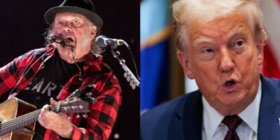Neil Young debuts anti Trump song