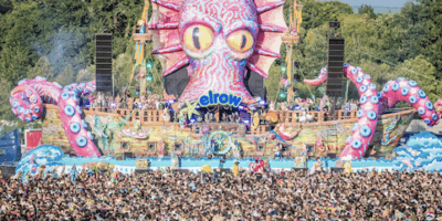 The Rowmunda at an elrow festival