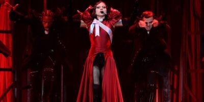 INGLEWOOD, CALIFORNIA - JULY 28: (Exclusive Coverage) Lady Gaga performs onstage during The MAYHEM Ball Tour at The Kia Forum on July 28, 2025 in Inglewood, California. (Photo by Kevin Mazur/Getty Images for Live Nation)