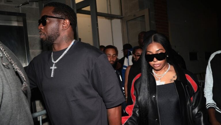 NEW YORK, NEW YORK - SEPTEMBER 15: Sean "Diddy" Combs and Yung Miami attends Sean "Diddy" Combs Album Release Party For "The Love Album: Off The Grid" on September 15, 2023 in New York City. (Photo by Shareif Ziyadat/Getty Images)