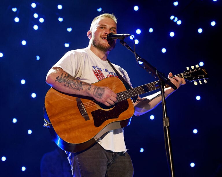 Zach Bryan performs live