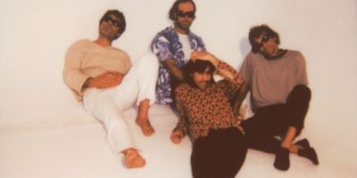 Allah-Las bandmates posing