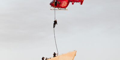 Parkway Drive's Sydney Opera House helicopter stunt