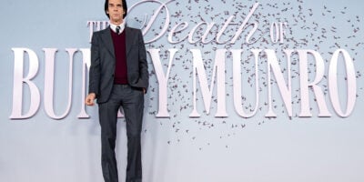 Nick Cave at The Death of Bunny Munro trailer