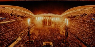 Dom Dolla at Allianz Stadium