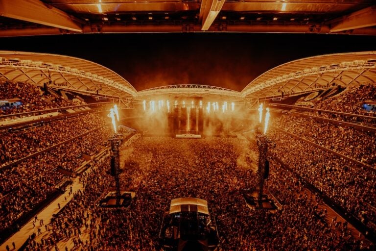 Dom Dolla at Allianz Stadium