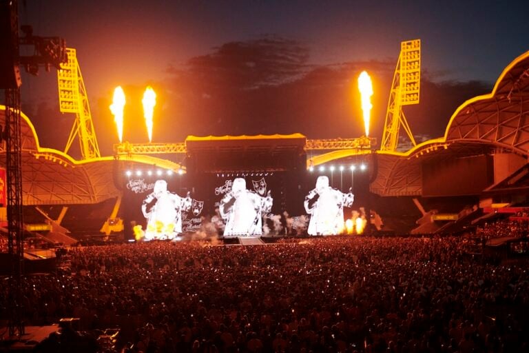Kendrick Lamar at Melbourne's AAMI Park