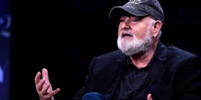 NEW YORK, NEW YORK - SEPTEMBER 15: Rob Reiner discusses the story of "Spinal Tap" at 92NY on September 15, 2025 in New York City. (Photo by John Lamparski/Getty Images)