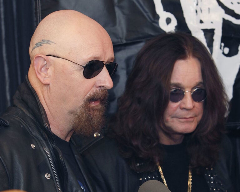 Rob Halford and Ozzy Osbourne