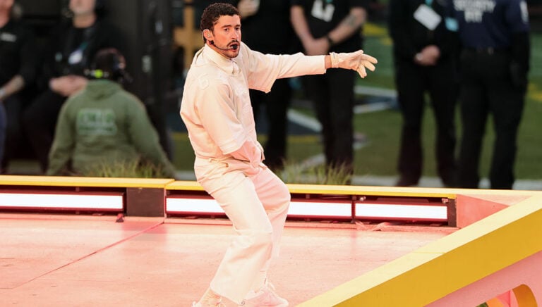 Bad Bunny at the Super Bowl