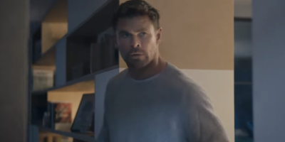 Chris Hemsworth in the Amazon Super Bowl ad